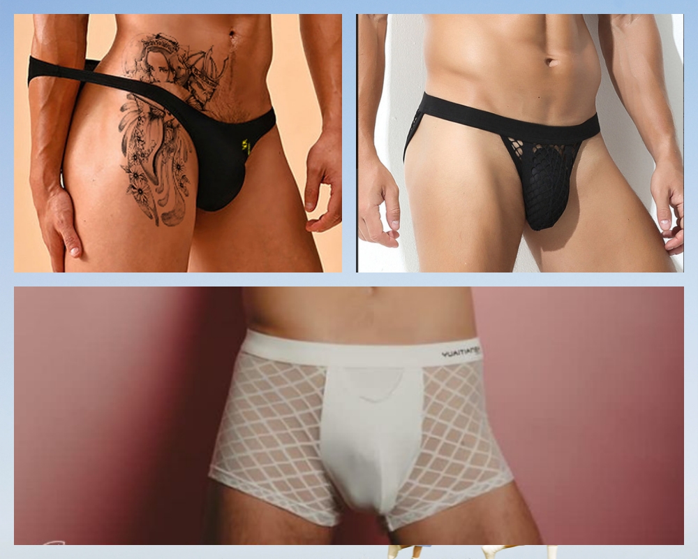 different types mens sexy underwear
